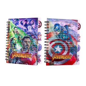 Caderno 3D Avengers 21Cm Unidade