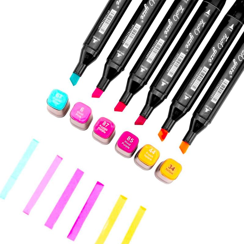 KIT-ESTOJO-CANETAS-TOUCH-PONTA-DUPLA-COM-36-CORES---103---COLORIDO