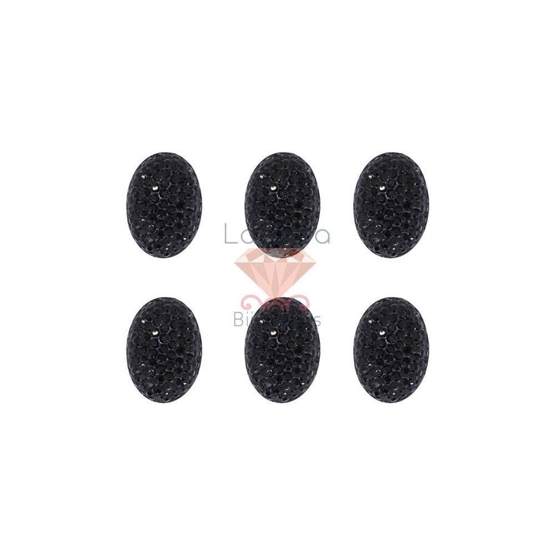 CHATON-PARA-COLAGEM-OVAL-DRUSA-13X18MM-EM-ACRILICO-COM-800-PECAS-018---PRETO-018