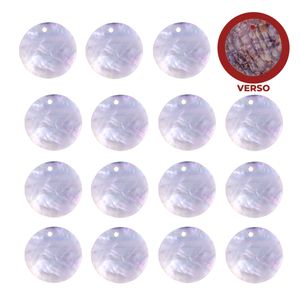 Lantejoula De Madrepérola 20Mm Com 250Gr