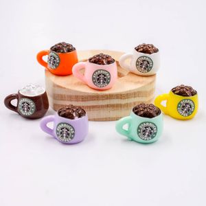 Caneca De Café 15Mm Em Resina Com 50 Peças