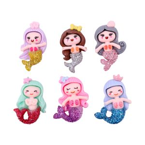 Aplique Boneca Sereia 30Mm Em Resina Com 50 Peças
