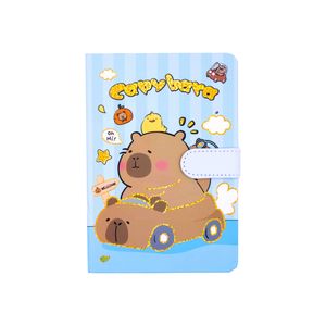 Agenda Planner Capivara Na Motinho Com Fecho Magnetico 13X19cm
