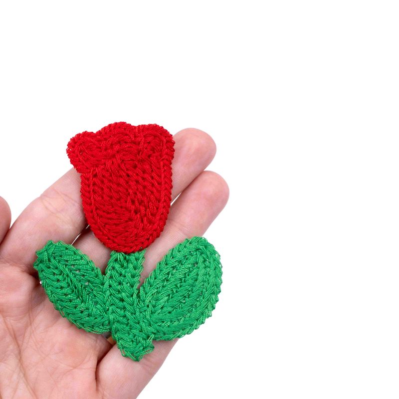 APLIQUE-TULIPA-EM-CROCHE-06X08CM-EM-POLIESTER-COM-25-PECAS---103---COLORIDO