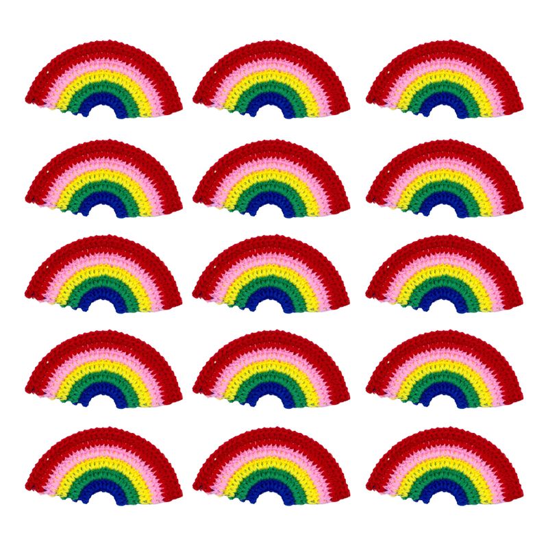 APLIQUE-ARCO-IRIS-DE-CROCHE-60MM-EM-POLIESTER-COM-25-PECAS---103---COLORIDO
