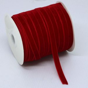 Fita De Veludo 10Mm Em Poliester Com 45 Metros