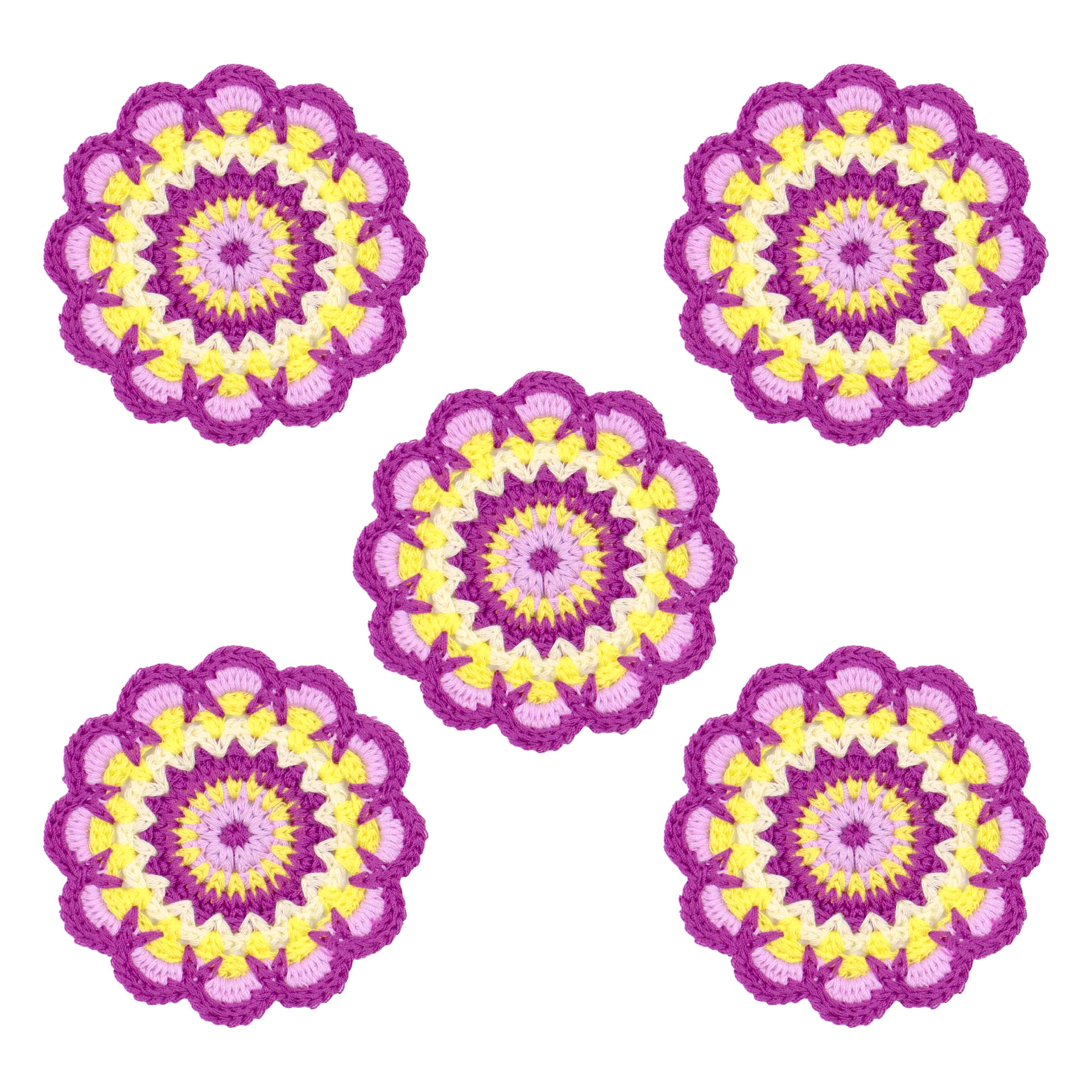 APLIQUE-FLOR-MANDALA-DE-CROCHE-7CM-EM-POLIESTER-COM-25-PECAS---LILAS-CLARO