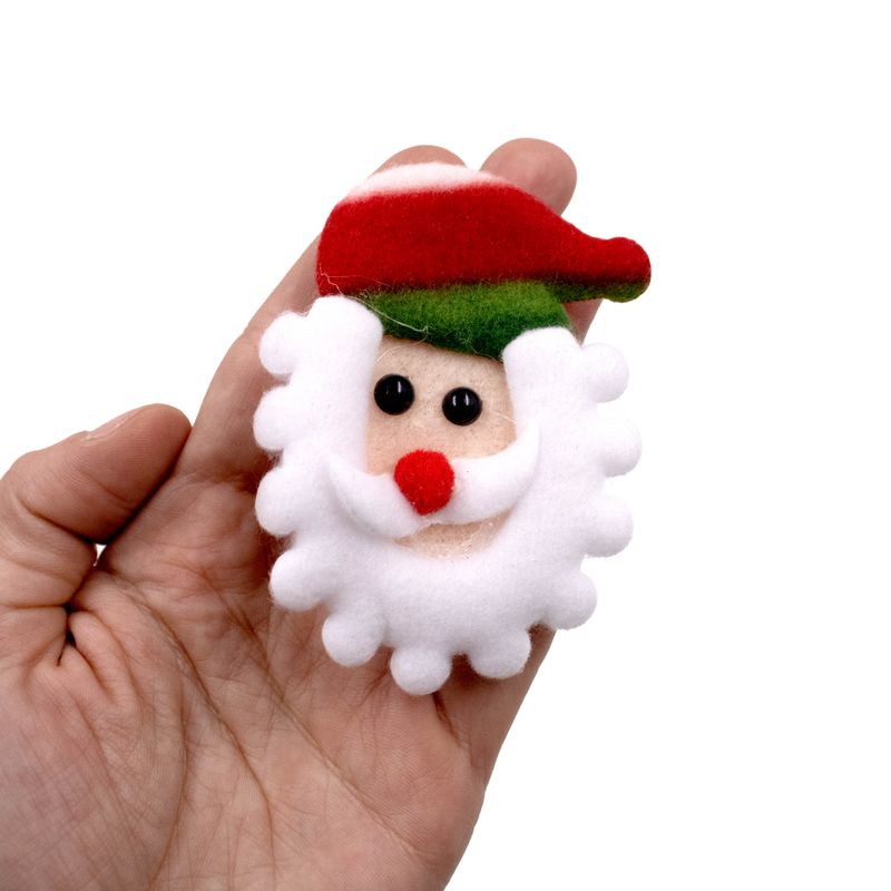 APLIQUE-NATALINO-PAPAI-NOEL-E-BONECO-DE-NEVE-60X80MM-EM-POLIESTER-COM-50-PECAS---103-COLORIDO