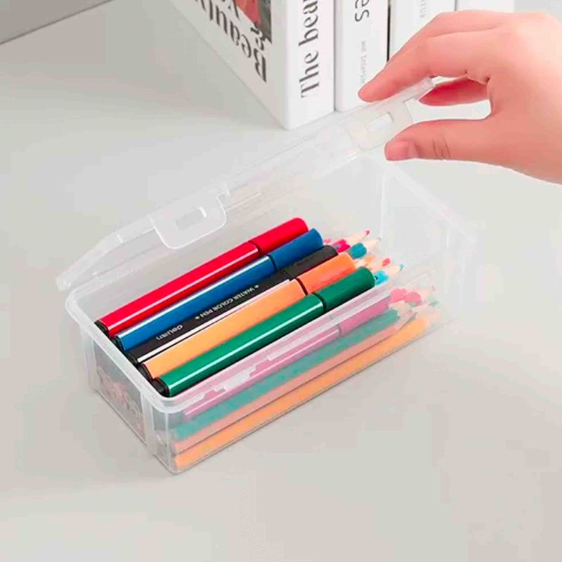 CAIXA-ORGANIZADORA-DE-MESA-PLASTICA-6X19X95CM---101---BRANCO-101
