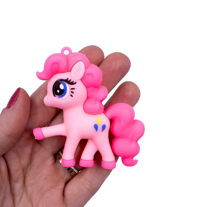 PINGENTE-EMBORRACHADO-MY-LITTLE-PONY-COM-10-PECAS---103---COLORIDO