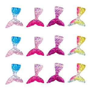 Aplique Calda De Sereia 25X31mm Em Resina Com 50 Peças