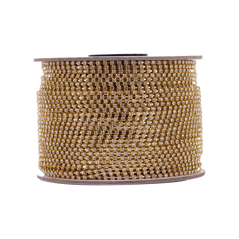 CORRENTE-DE-STRASS-SEPARADA-SS08-EM-VIDRO-COM-100-METROS---543---DOURADO---CRISTAL