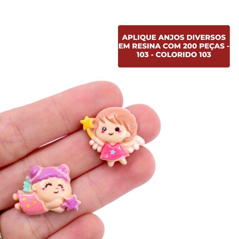 APLIQUE-ANJOS-DIVERSOS-EM-RESINA-COM-200-PECAS---103---COLORIDO-103