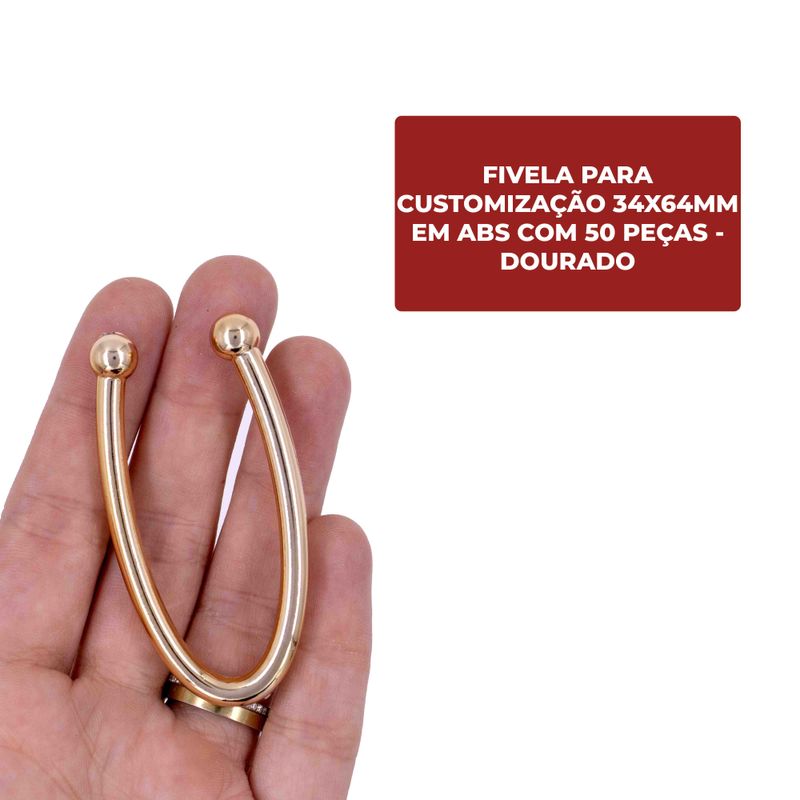 FIVELA-PARA-CUSTOMIZACAO-34X64MM-EM-ABS-COM-50-PECAS---DOURADO