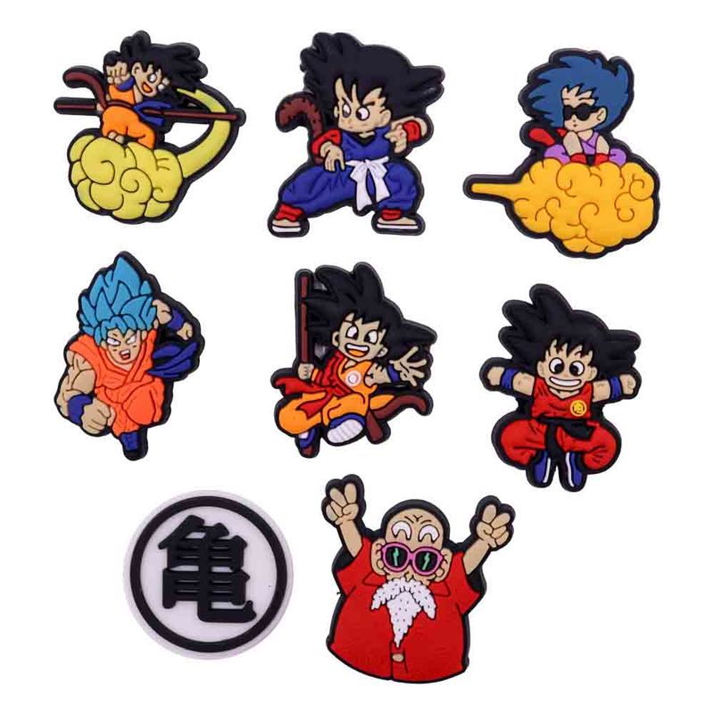 APLIQUE-DRAGON-BALL-Z-30MM-EMBORRACHADO-COM-50-PECAS---103---COLORIDO