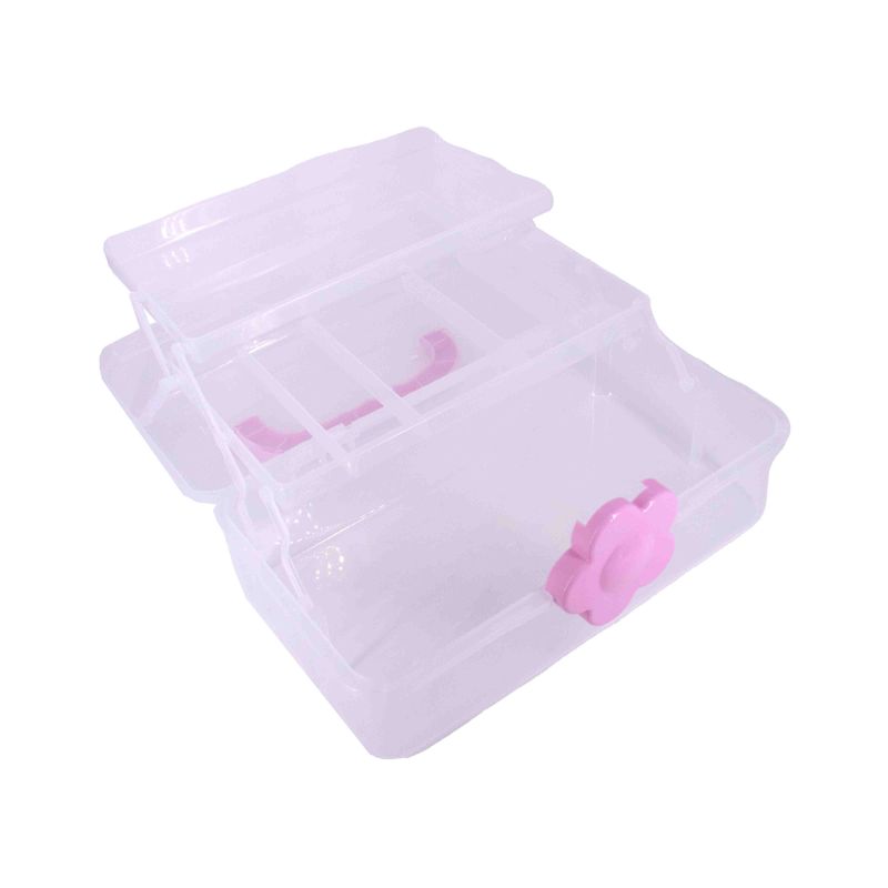 MALETA-ORGANIZADORA-ARTICULADA-FLOR--COM-3-BANDEJAS-EM-PLASTICO-UNIDADE---ROSA