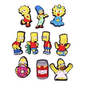 Aplique Os Simpsons 30Mm Emborrachado Com 50 Peças