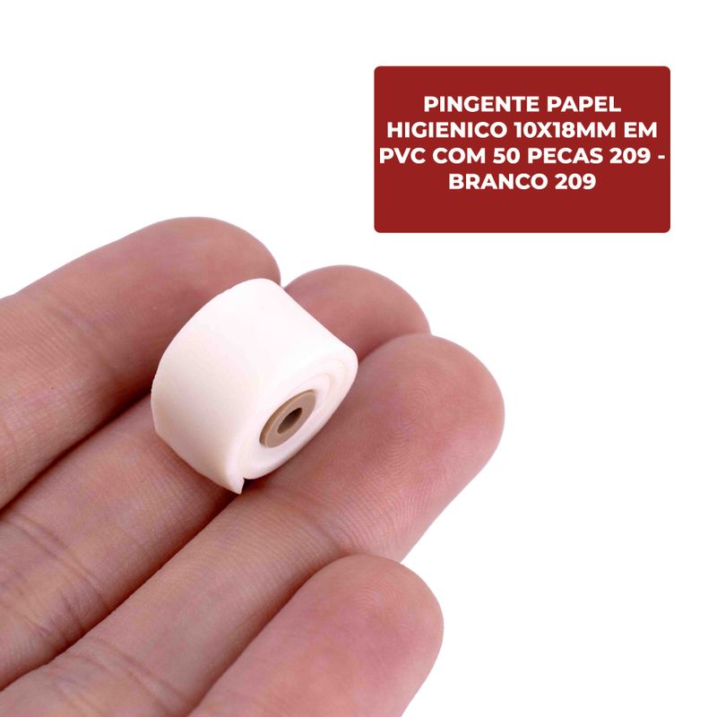 PINGENTE-PAPEL-HIGIENICO-10X18MM-EM-PVC-COM-50-PECAS-209---BRANCO-209
