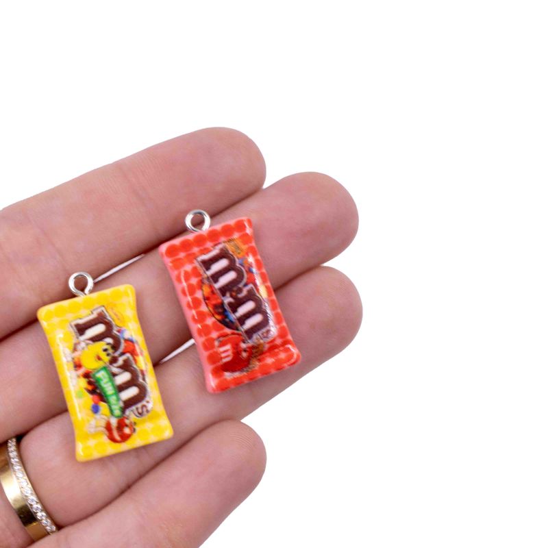 PINGENTE-PACOTE-DE-CHOCOLATE-20MM-EM-RESINA-COM-100-PECAS---103---COLORIDO-103