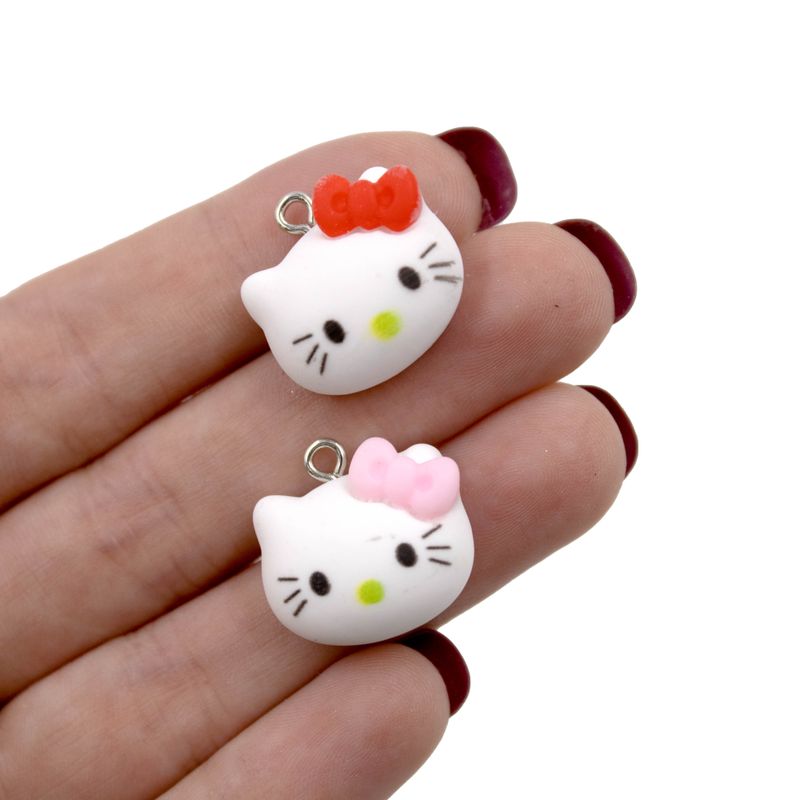 PINGENTE-HELLO-KITTY-22MM-EM-RESINA-COM-100-PECAS---103---COLORIDO