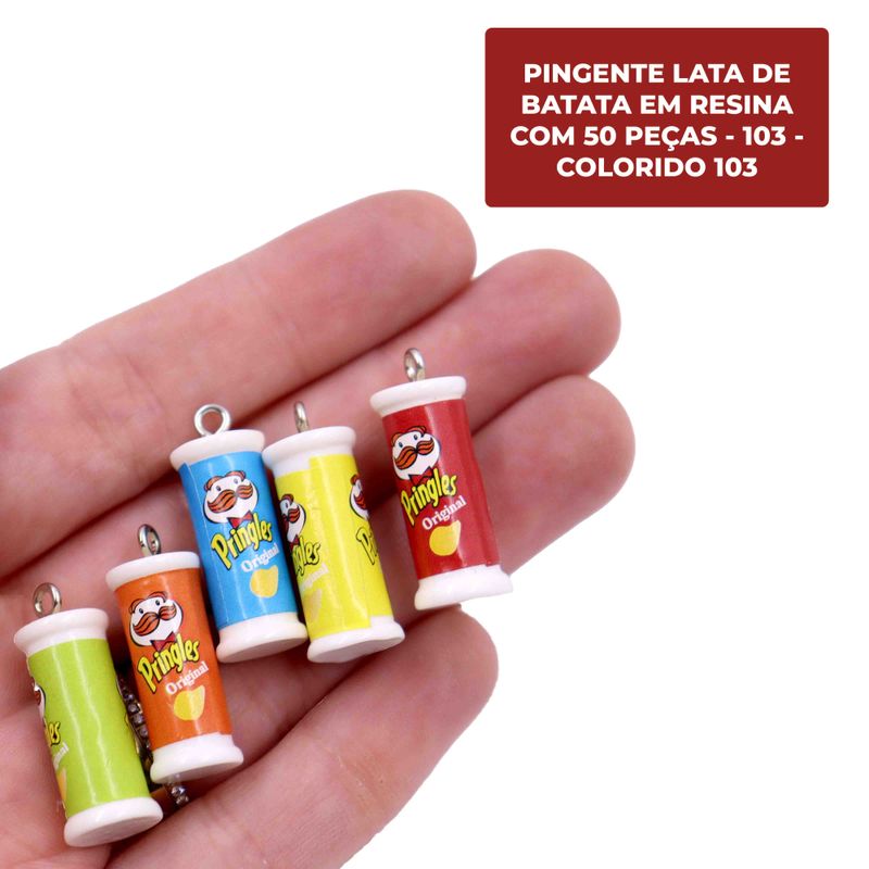 PINGENTE-LATA-DE-BATATA-EM-RESINA-COM-50-PECAS---103---COLORIDO-103