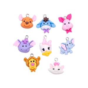 Pingente Personagens 20X22mm Em Resina Com 100 Peças