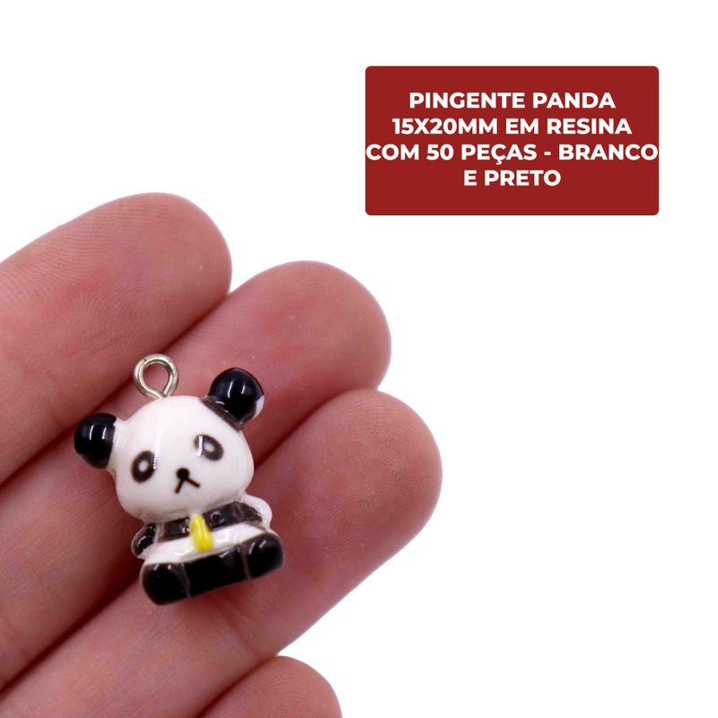 PINGENTE-PANDA-15X20MM-EM-RESINA-COM-50-PECAS---BRANCO-E-PRETO
