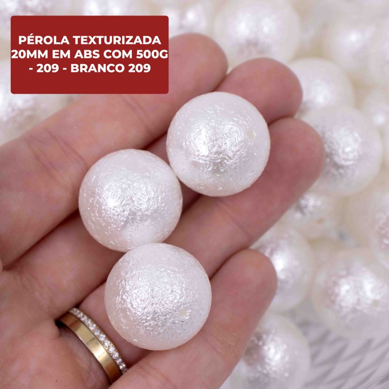 PEROLA-TEXTURIZADA-20MM-EM-ABS-COM-500G---209---BRANCO-209