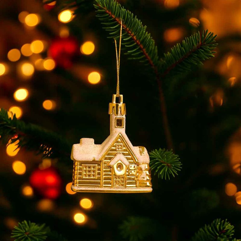 ENFEITE-DECORATIVO-NATALINO-CASINHA-05CM-EM-PLASTICO-COM-04-PECAS---232---dourado-Z32