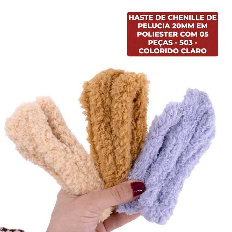 HASTE-DE-CHENILLE-DE-PELUCIA-20MM-EM-POLIESTER-COM-05-PECAS---503---COLORIDO-CLARO