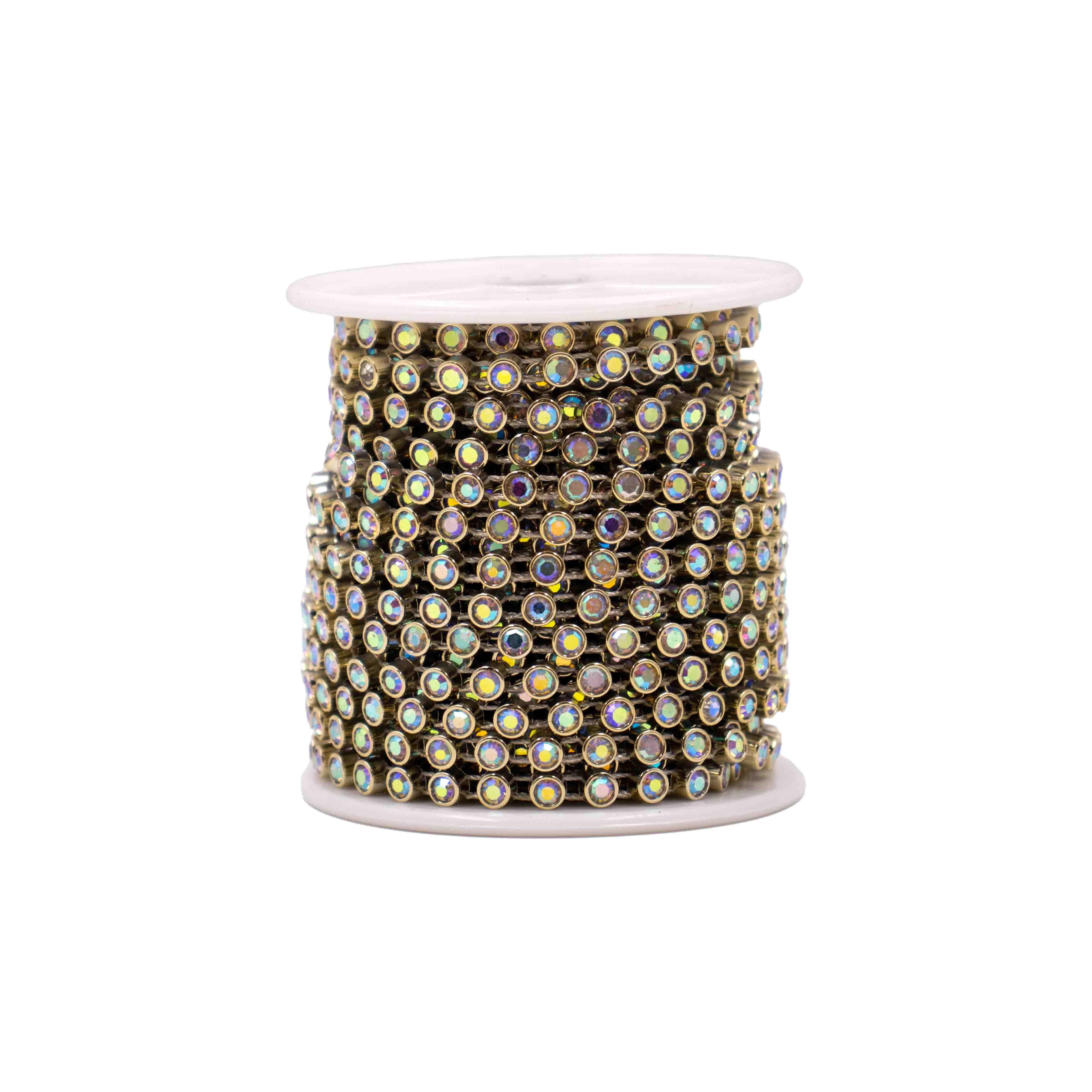 ALJOFRE-STRASS-SINTETICO-EM-ABS-COM-914-METROS---280KR---DOURADO-CRISTAL-AB