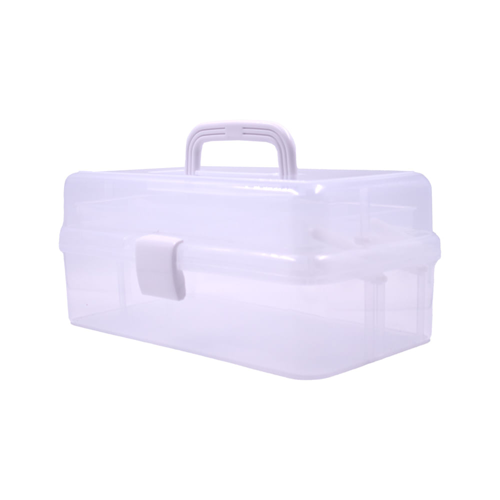 CAIXA-ORGANIZADORA-MALETA-MULTIUSO-30X16CM-EM-PLASTICO---CRISTAL-TRANSPARENTE