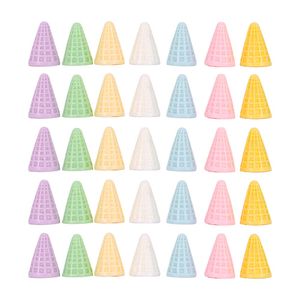 Aplique Cone 14X18mm Em Resina Com 200 Peças