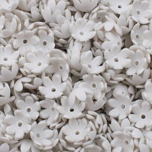Entremeio Flor 15Mm Em Acrilico Com 500Gr