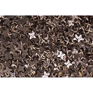 Estrela De Dois Furos Em Abs 8.5Mm 250G