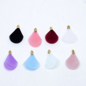 Pingente Flor Tulipa 40Mm Em Poliester Com 10 Unidades