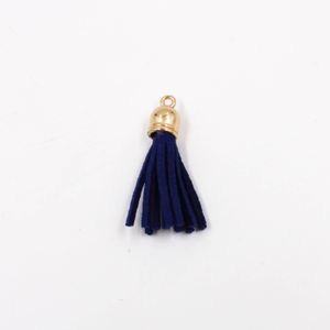 Pingente Franja De Camurça 30Mm Com 5 Peças