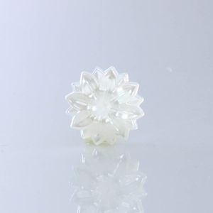 Flor Girasol Para Colagem Perolada 20Mm Em Abs Com 25Gr