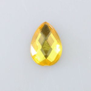 Chaton Para Colagem Gota 10X14mm Em Acrilico Com 25Gr