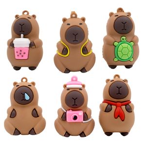 Pingente Capivara Expressões 55Mm Emborrachado Com 12 Peças