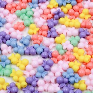 Entremeio De Cereja Leitoso 13X14mm Em Acrilico Com 50G