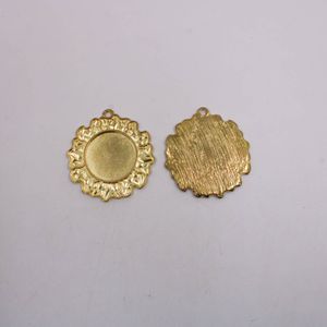 Pingente Sol 41Mm Em Zamac Com 02 Peças