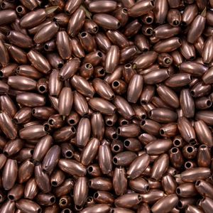 Arroz Liso Passante 4X8mm Em Abs Com 50Gr