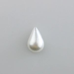 Meia Perola Para Colagem Gota 8X13mm Em Abs Com 50Gr