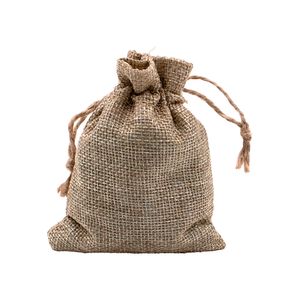 Saco De Juta 09X11cm Com 50 Peças