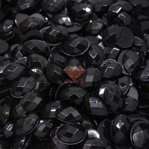 Chaton Para Colagem Oval Sextavado 10X14mm Em Acrilico Com 250Gr