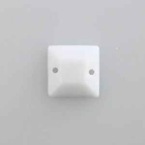 CHATON PARA COSTURA QUADRADO 10X10MM EM ACRILICO COM 250G
