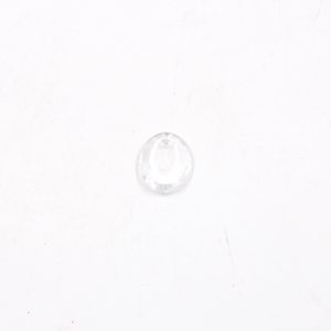 PINGENTE LENTILHAO LEITOSO 13X18MM EM ACRILICO COM 500GR