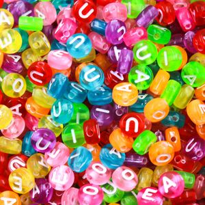 ENTREMEIO REDONDO VOGAL TRANSLUCIDO 07MM EM PLASTICO COM 50GR