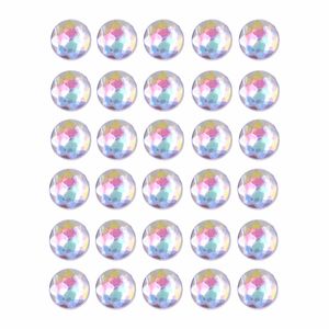 Chaton Para Colagem Redondo Sextavado 08Mm Em Acrilico Com 250Gr